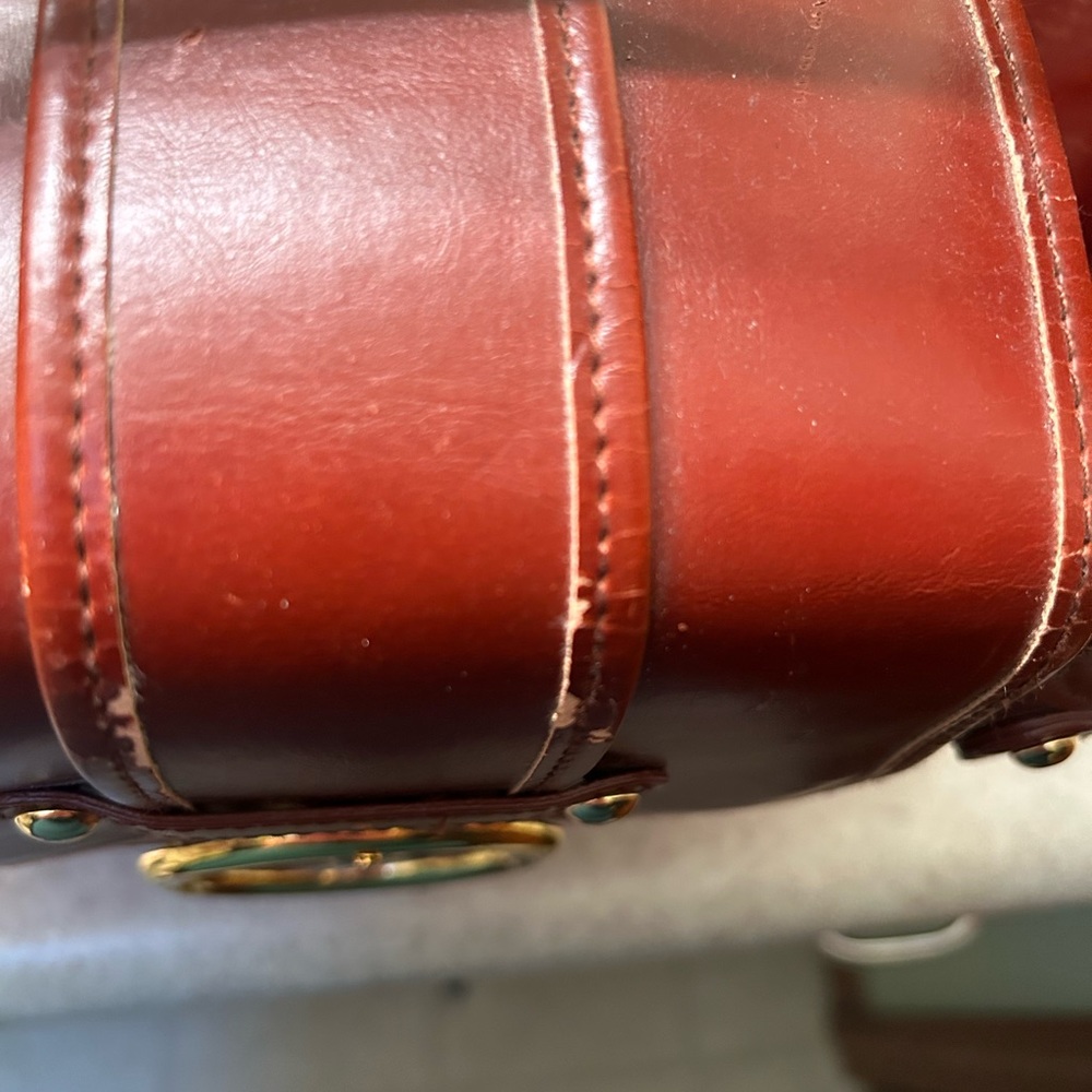 VTG pleather and wicker handbag, snap button closure. By Sun n Sand. Very cute! - Picture 13 of 16